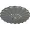 Ekena Millwork Shakuras Ceiling Medallion (Fits Canopies up to 1 3/8"), Hand-Painted Silver, 9"OD x 1 3/8"P CM09SHSLS - alternate 3
